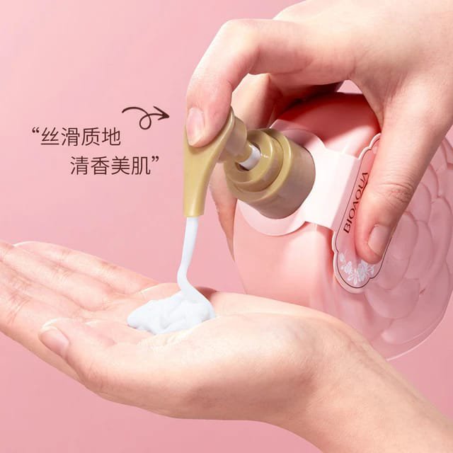 BIOAQUA Rose Moisturizing Body Lotion 235g - Image 2