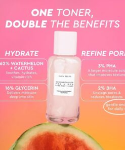 Alternative view of GLOW RECIPE Watermelon Glow PHA + BHA Pore-Tight Toner (40ml)